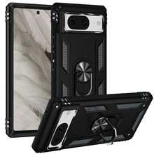 For Google Pixel 8 5G Case Ring Holder Magnetic Kickstand Hybrid Phone Cover