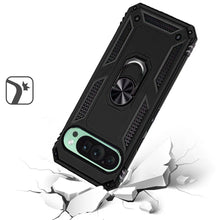 For Google Pixel 9/ 9 Pro 6.3 inch Case Ring Magnetic Kickstand Hybrid Cover
