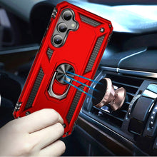 For Samsung Galaxy S24 FE Case Ring Magnetic Kickstand Protective Phone Cover