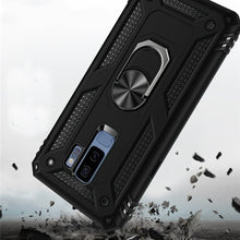 For Samsung S9 Plus 6.2" Case Ring Magnetic Kickstand Protective Hybrid Cover