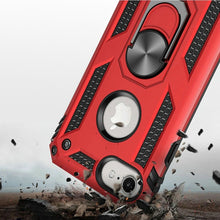 For iPhone SE 3/SE 2 iPhone 8/7 Case Ring Kickstand Protective + Tempered Glass