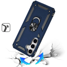 For Samsung S25/S24 Case Ring Magnetic Kickstand Protection + Tempered Glass