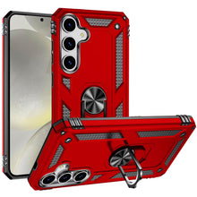 For Samsung S25/S24 Case Ring Magnetic Kickstand Protection + Tempered Glass