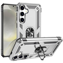 For Samsung S25/S24 Case Ring Magnetic Kickstand Protection + Tempered Glass