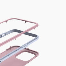 For iPhone 13 PRO Case Metallic Two Tone Protective Hybrid Phone Cover