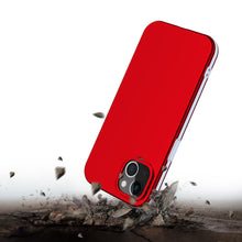 For iPhone 13 PRO Case Metallic Two Tone Protective Hybrid Phone Cover