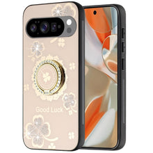 For Google Pixel 10 Pro XL Case Rhinestone Bling Decor Glitter + Tempered Glass