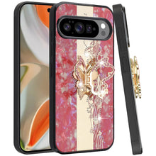 For Google Pixel 10 Pro XL Case Rhinestone Bling Decor Glitter + Tempered Glass