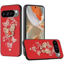 For Google Pixel 10 Pro XL Case Rhinestone Bling Decor Glitter + Tempered Glass