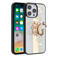 For iPhone 13 Pro Max Case Diamond Charms Glitter Bling Fashion Phone Cover