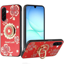 For Samsung A17 5G Case Rhinestone Bling Decor Glitter Cover + Tempered Glass