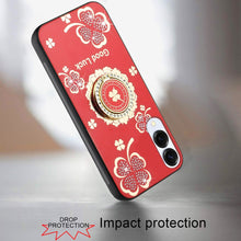 For Samsung S25 Edge Case Rhinestone Bling Decor Glitter Cover + Tempered Glass