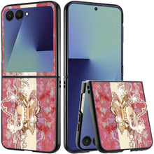 For Samsung Z Flip7 Case Rhinestone Bling Decor Glitter Cover + Tempered Glass