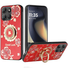 For Motorola Edge 2025 Case Rhinestone Bling Decor with Glitter Phone Cover