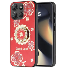 For Motorola Edge 2025 Case Rhinestone Bling Decor with Glitter Phone Cover