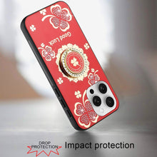 For iPhone 16 PRO MAX Case Rhinestone Bling Decor Glitter Cover + Tempered Glass