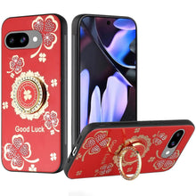 For Google Pixel 9a Case Rhinestone Bling Decor Glitter Cover + Tempered Glass