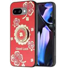 For Google Pixel 9a Case Rhinestone Bling Decor Glitter Cover + Tempered Glass