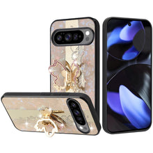 For Google Pixel 10/10 Pro Case Rhinestone Bling Glitter Cover + Tempered Glass