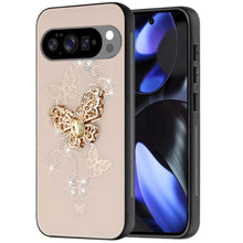 For Google Pixel 10/10 Pro Case Rhinestone Bling Glitter Cover + Tempered Glass