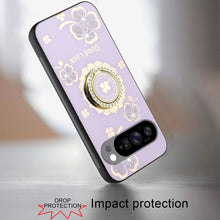 For Google Pixel 10/10 Pro Case Rhinestone Bling Glitter Cover + Tempered Glass