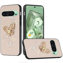 For Google Pixel 9/ 9 Pro 6.3 inch Case Diamond Charm Glitter Bling Phone Cover