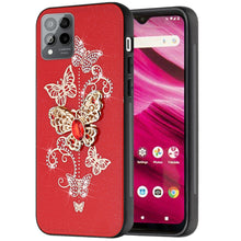 For REVVL 6X PRO 5G (2023) Case Rhinestone Bling Glitter Fashion Phone Cover