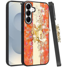 For Samsung S26 6.3" Case Rhinestone Bling Decor Glitter Cover + Tempered Glass