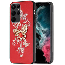 For Samsung S23 Plus Case Faux Diamond Charms Glitter Bling Fashion Phone Cover