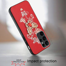 For Samsung S23 Plus Case Faux Diamond Charms Glitter Bling Fashion Phone Cover