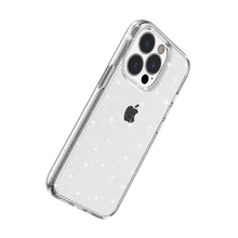 For iPhone SE 3/SE 2 iPhone 8/7 Case Glitter Thick 3mm Cover + Tempered Glass