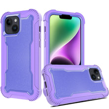 For iPhone 13/14 Case Thick Layered Shock Absorbent Cover + Tempered Glass