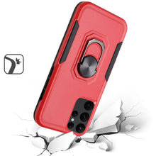 For Samsung S23 Case Tough Strong Dual Layer Magnetic Ring Stand Phone Cover
