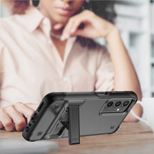 For Samsung Galaxy S24+ Plus Case Protective Phone Cover with built-in Kickstand