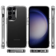 For Samsung Galaxy S24 Case Crystal Clear 2.0mm Shockproof Cover Chrome Buttons