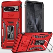 For Google Pixel 8 PRO 5G Case Sliding Camera Lens Shockproof Ringstand Cover