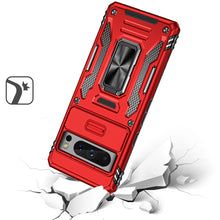 For Google Pixel 8 PRO 5G Case Sliding Camera Lens Shockproof Ringstand Cover