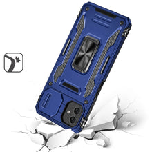 For Samsung Galaxy A05 Case Sliding Lens Shockproof Cover w/ Magnetic Ring Stand