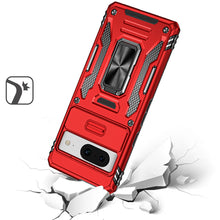 For Google Pixel 8 5G Case Sliding Camera Lens Shockproof Ringstand Phone Cover