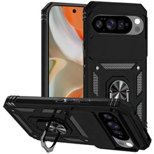 For Google Pixel 10 Pro XL Case Shockproof RingStand Lens Cover + Tempered Glass