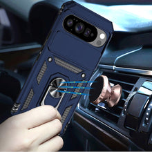 For Google Pixel 10 Pro XL Case Shockproof RingStand Lens Cover + Tempered Glass