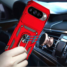 For Google Pixel 10 Pro XL Case Shockproof RingStand Lens Cover + Tempered Glass