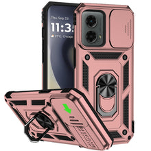 For Motorola Edge 5G 2024 Case Shockproof Magnetic Ring Stand Camera Lens Cover