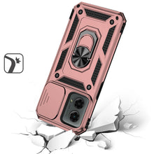 For Motorola Edge 5G 2024 Case Shockproof Magnetic Ring Stand Camera Lens Cover