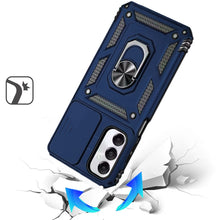 For Samsung A17 5G Case Shockproof RingStand Camera Lens Cover + Tempered Glass