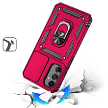 For Samsung A26 5G Case Shockproof Cover Ringstand Lens Cover + Tempered Glass