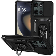 For Motorola Edge 2025 Case Shockproof Magnetic RingStand with Camera Lens Cover