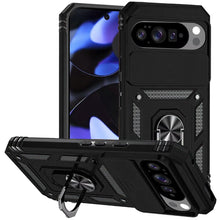 For Google Pixel 10/10 Pro Case Shockproof RingStand Lens Cover + Tempered Glass