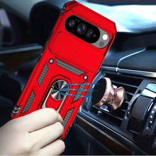 For Google Pixel 10/10 Pro Case Shockproof RingStand Lens Cover + Tempered Glass