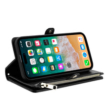 For iPhone 15 Case Wristlet Phone Wallet Long and Short Strap +2 Tempered Glass